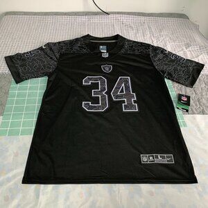 Nfl Men'S Nike Las Vegas Raiders Bo Jackson Mitchell & Ness Black Player Replica